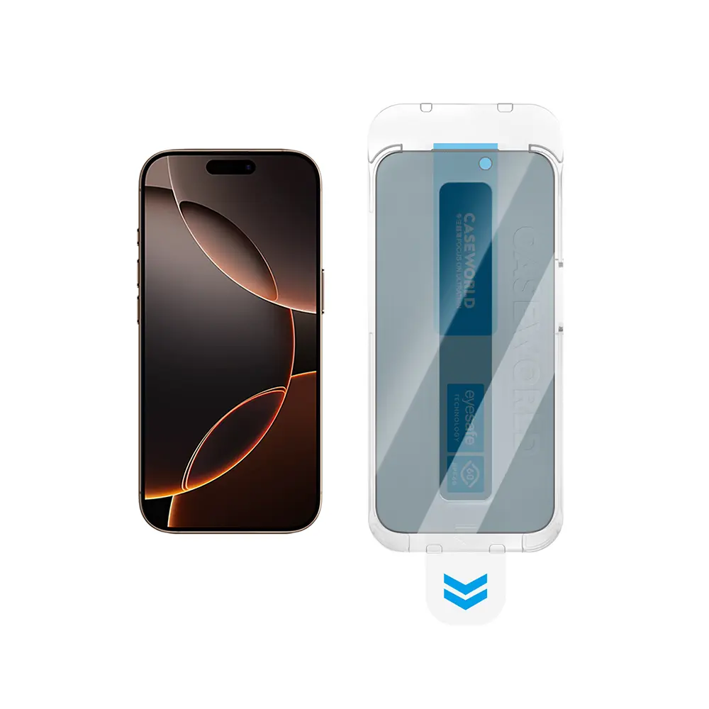iPhone 13 Gizlilik Filtreli Temperli Cam Ekran Koruyucu - CaseWorld Applicator
