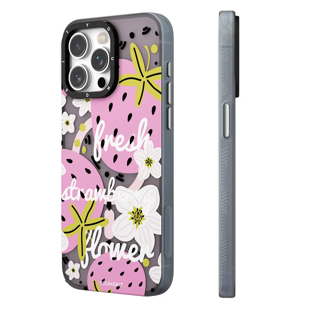 iPhone 13 MagSafe Uyumlu Yaz Meyvesi Desenli Kılıf - Youngkit Fruity Flavour