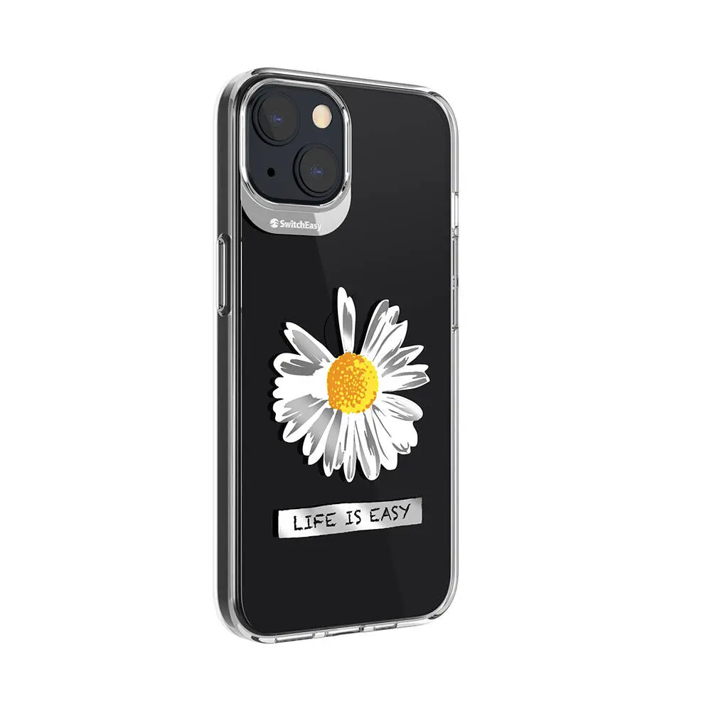 iPhone 13 Çift IMD Baskılı Lisanslı Kılıf - Switcheasy Artist Daisy