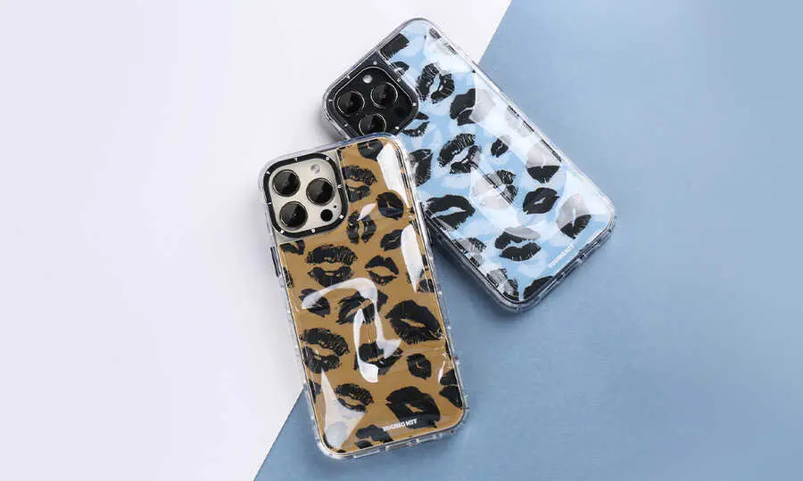 iPhone 13 Çok Katmanlı Koruma Kılıf - YoungKit Leopard Article