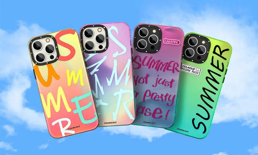 iPhone 13 Kılıf YoungKit Summer Serisi Kapak