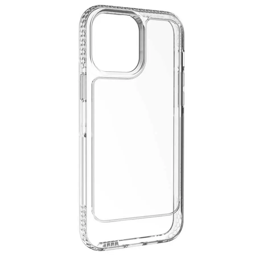 iPhone 13 Pro Darbe Emici Şeffaf Kılıf - Ugly Rubber U Model