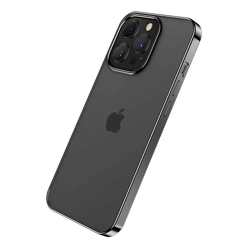 iPhone 13 Pro Mat Elektrokaplama TPU Kılıf - Benks Matte Electroplated