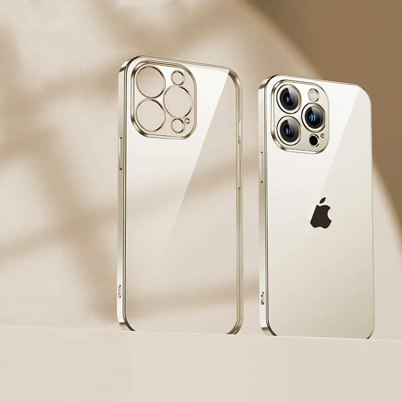iPhone 13 Pro Mat Elektrokaplama TPU Kılıf - Benks Matte Electroplated