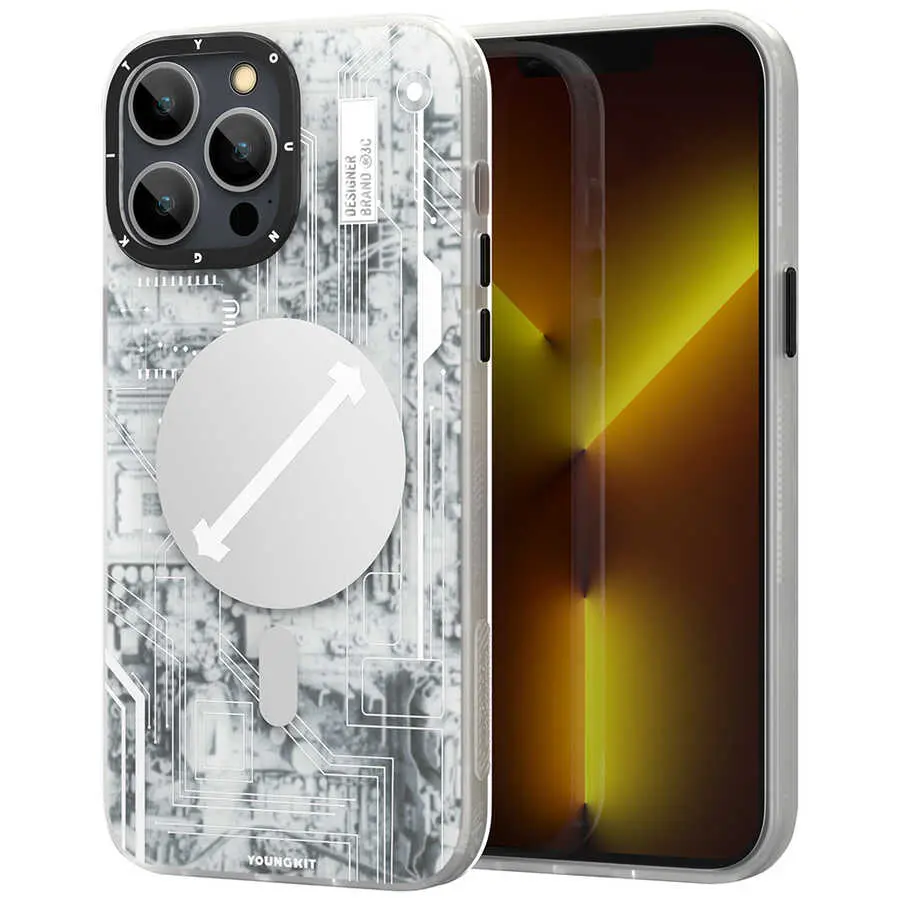 iPhone 13 Pro MagSafe Uyumlu Kılıf - YoungKit Technology Serisi