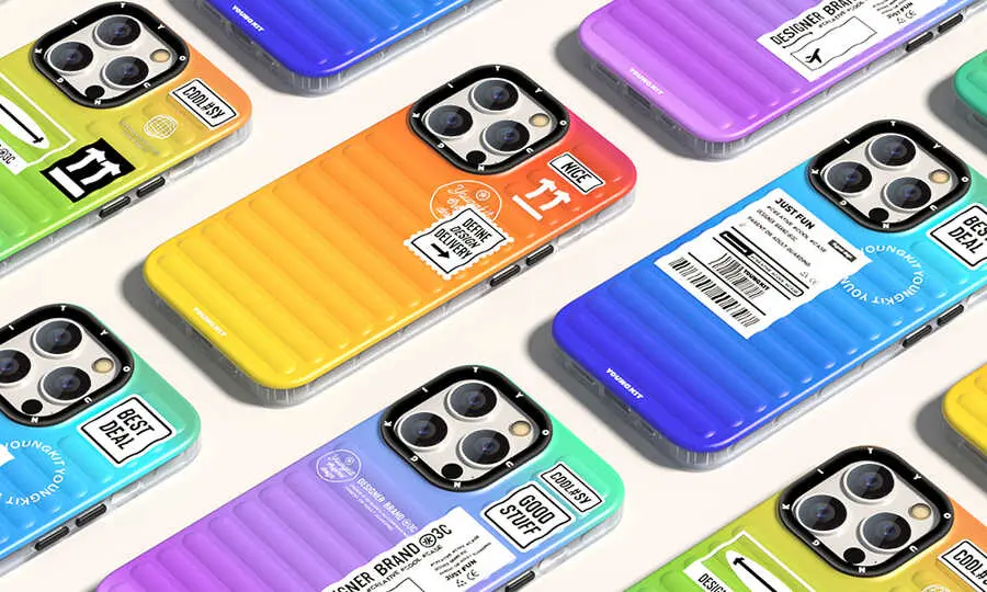 iPhone 13 Pro Kılıf - YoungKit The Secret Color Serisi Kapak