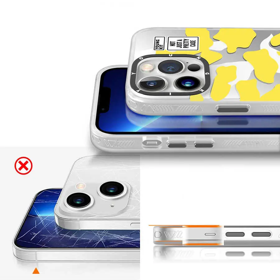iPhone 13 Pro Kamuflaj Desenli Kılıf - YoungKit Kamuflaj Serisi
