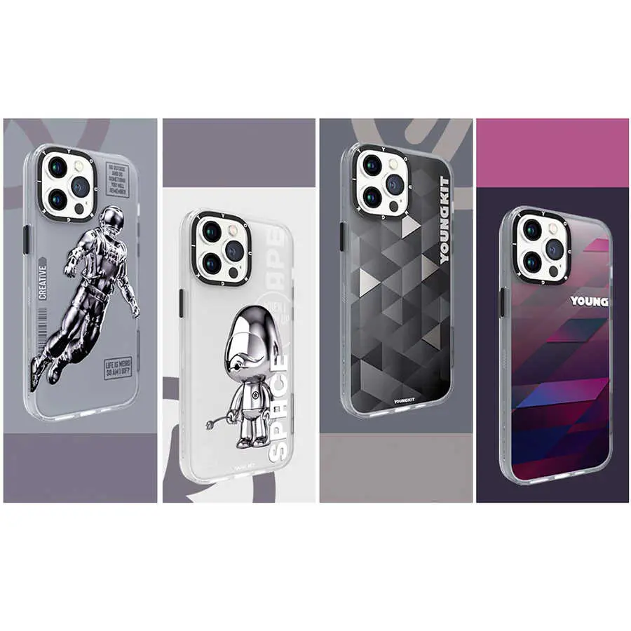 iPhone 13 Pro Kılıf YoungKit Klasik Serisi Kapak