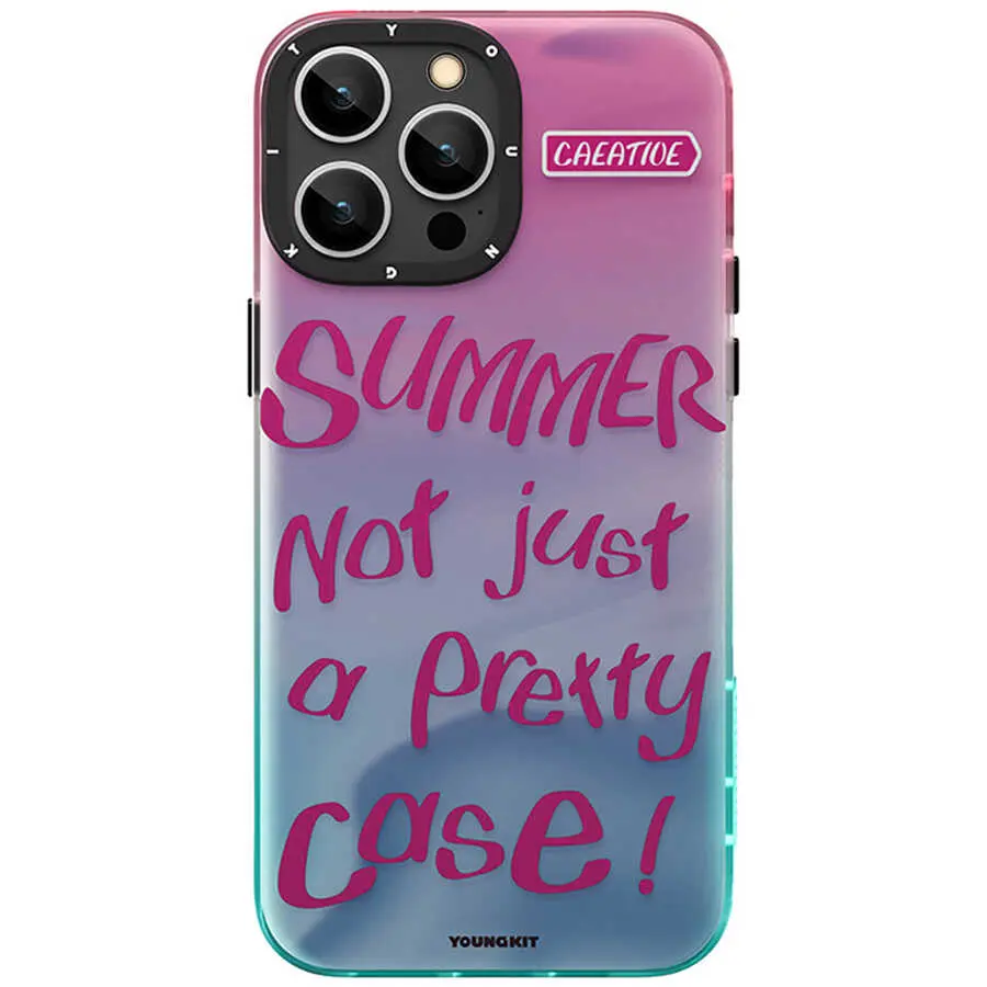 iPhone 13 Pro Kılıf, Çok Katmanlı Koruma - YoungKit Summer Serisi