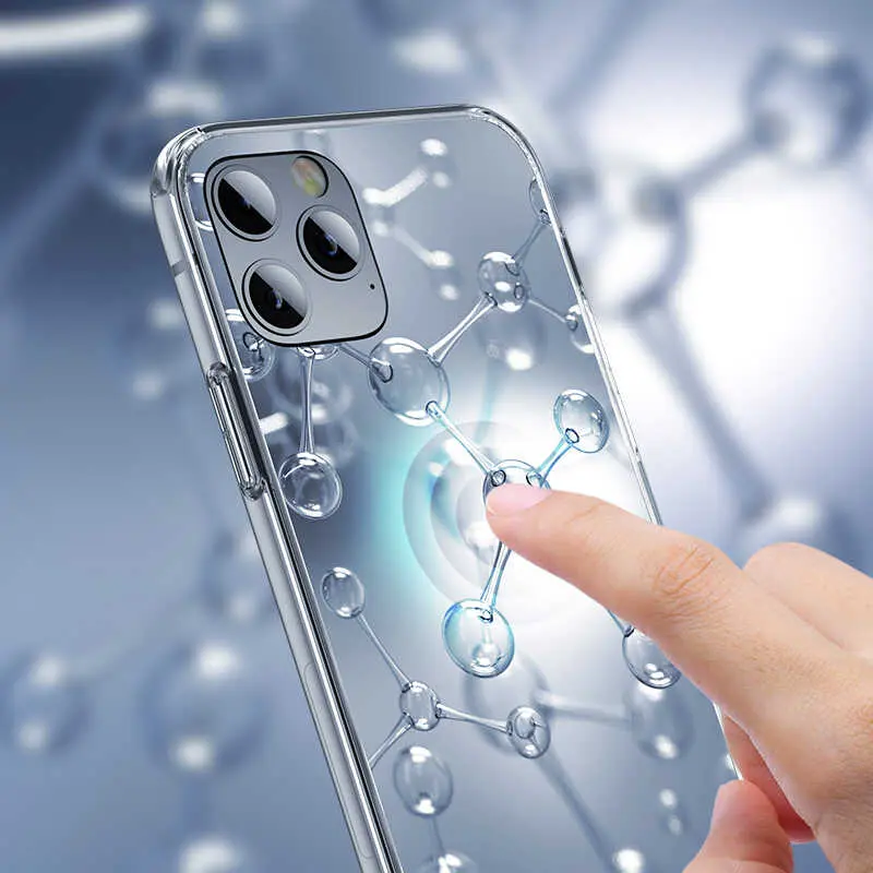 iPhone 13 Pro Şeffaf Cam Arka Yüzeyli Kılıf - Benks Magic Crystal