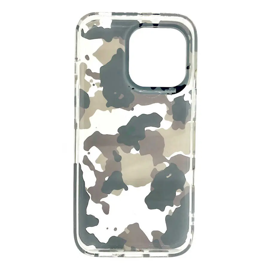 iPhone 13 Pro Kamuflaj Desenli Kılıf - Kajsa Camo Kapak