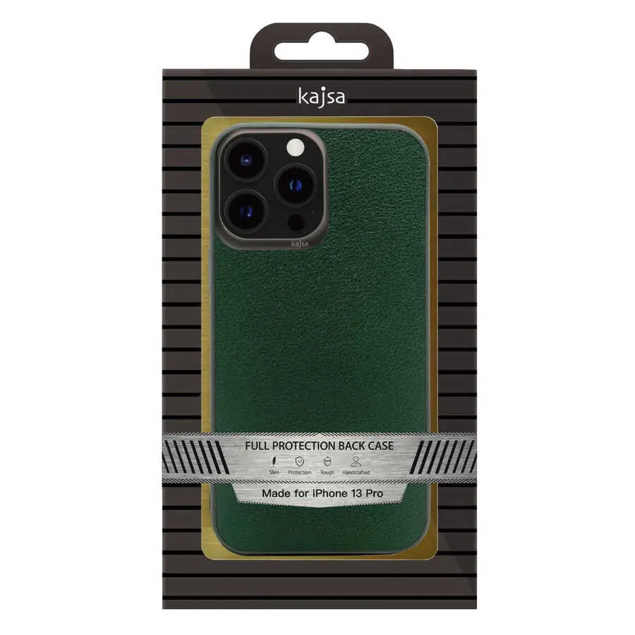 iPhone 13 Pro Hakiki Deri Kılıf - Kajsa Luxe Collection