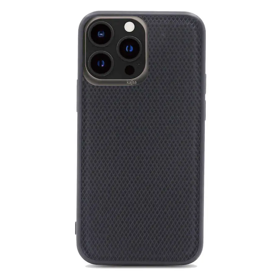 iPhone 13 Pro Kılıf Kajsa Preppie Serisi Dark Kapak