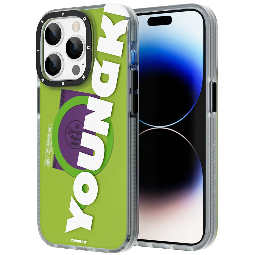 iPhone 13 Pro MagSafe Uyumlu Yazı Temalı Kılıf - Youngkit Binfen