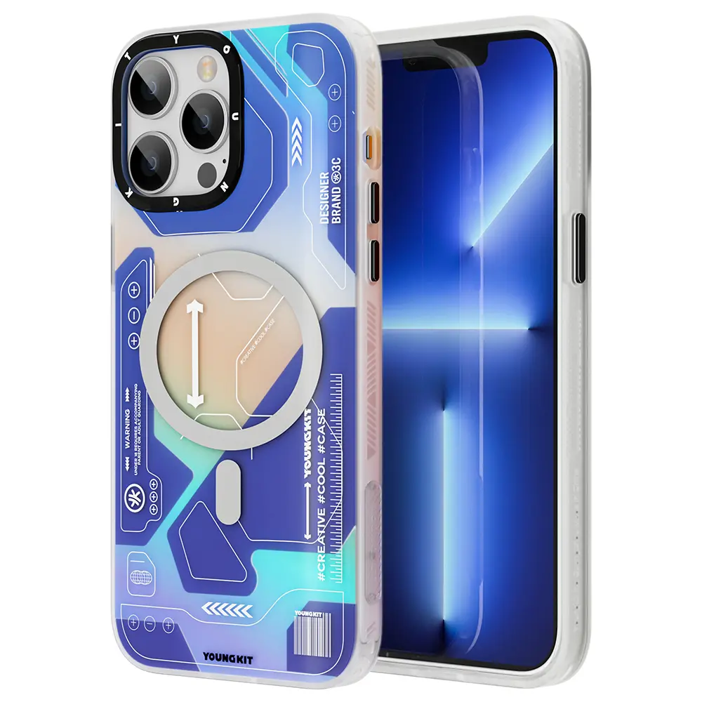 iPhone 13 Pro MagSafe Uyumlu Kılıf - Youngkit Metaverse Serisi