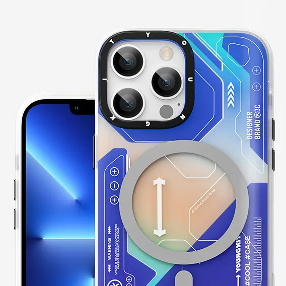 iPhone 13 Pro MagSafe Uyumlu Kılıf - Youngkit Metaverse Serisi