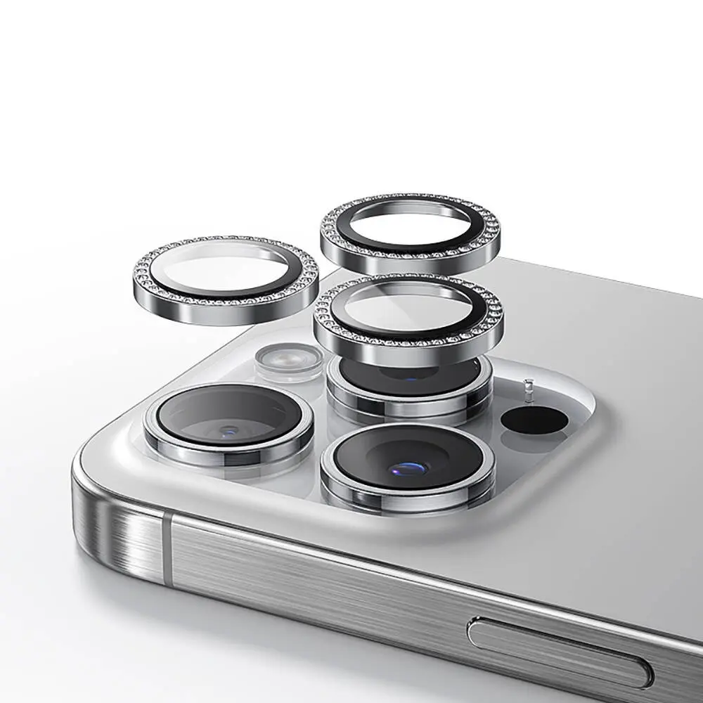 iPhone 13 Pro Max Kamera Lens Koruyucu - Casebang Gem