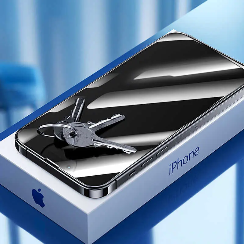 iPhone 13 Pro Max Gizlilik Ekran Koruyucu - Benks V Pro Privacy