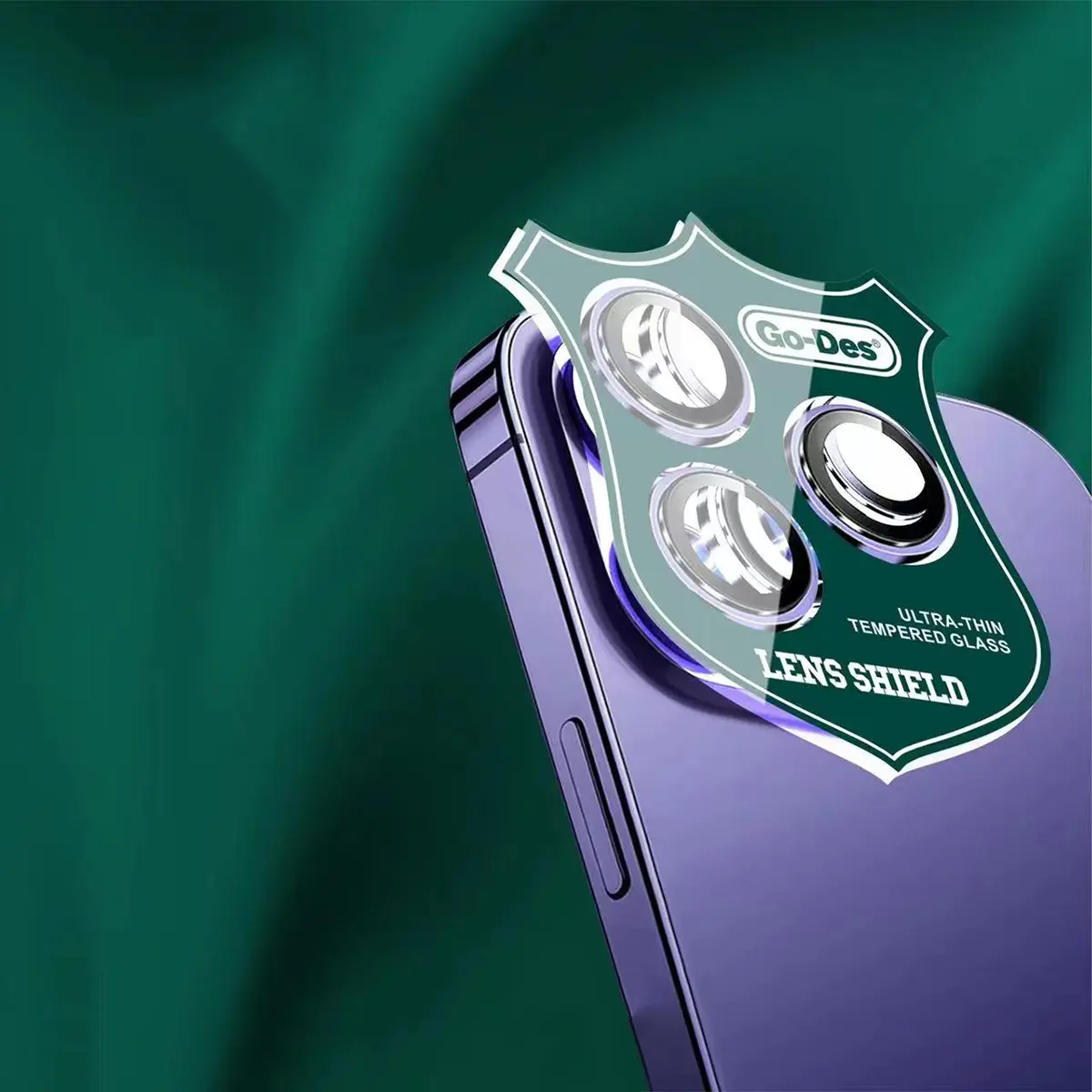 iPhone 13 Pro Max Kamera Lens Koruyucu - Go Des CL-10