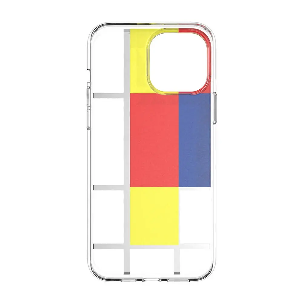 iPhone 13 Pro Max Lisanslı Sanat Baskılı Kılıf - Switcheasy Artist Mondrian