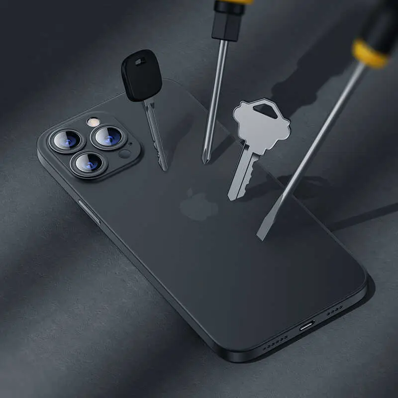 iPhone 13 Pro Max İnce Mat Kılıf - Benks Lollipop Protective