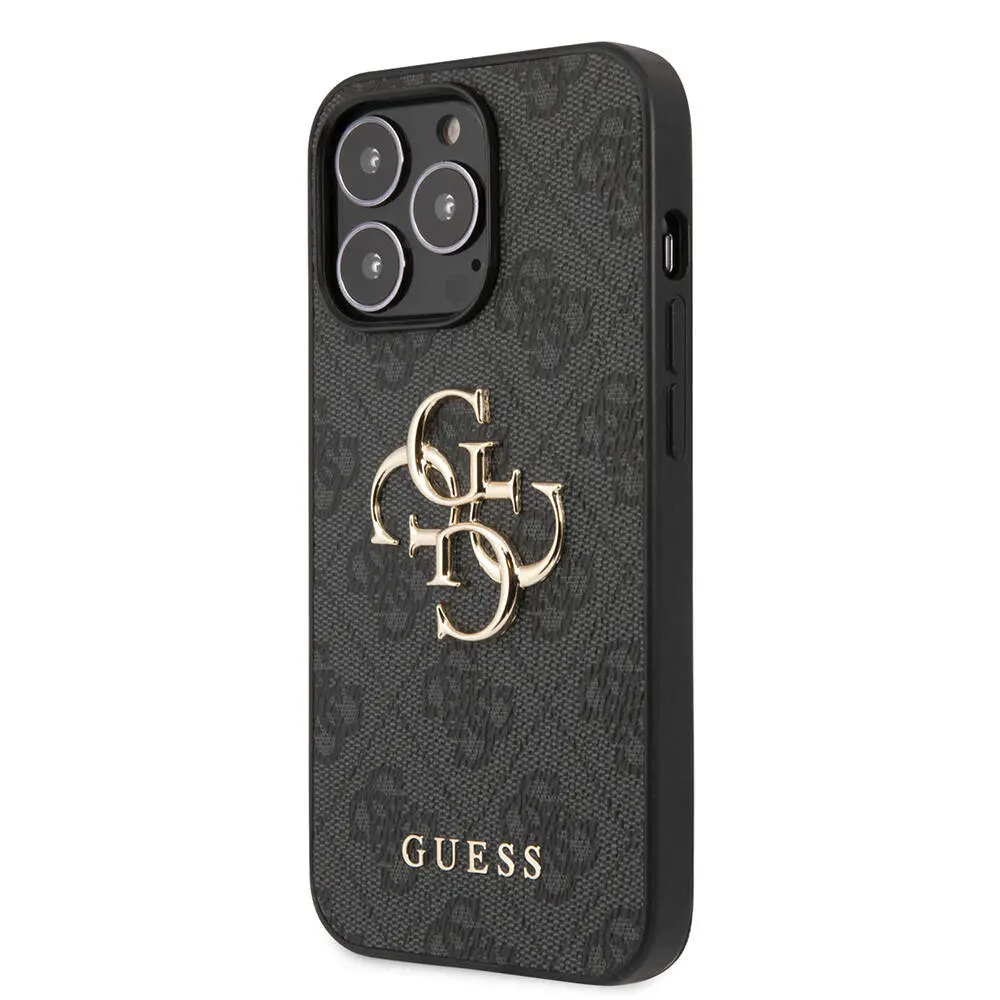 iPhone 13 Pro Max PU Deri Kılıf, 4G Desenli - Guess