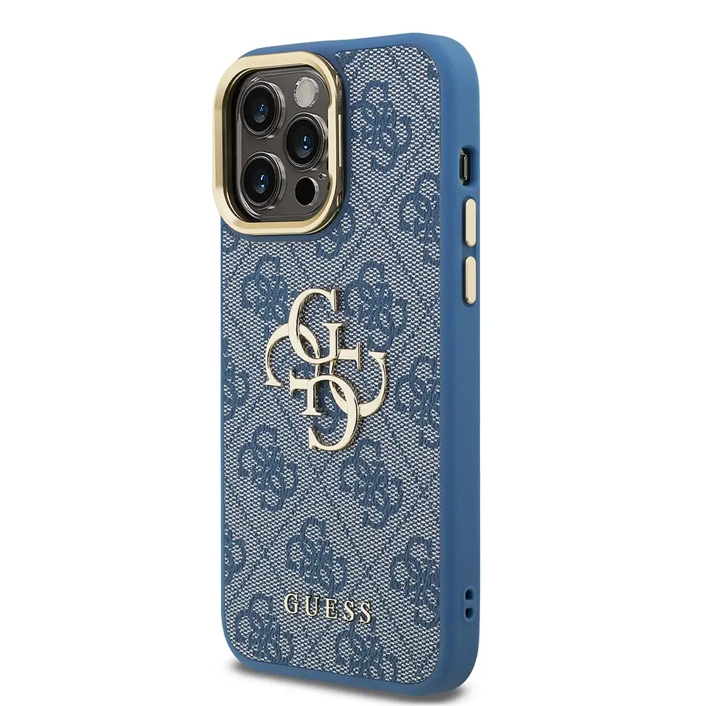 iPhone 13 Pro Max PU Deri 4G Desenli Kılıf - Guess Lisanslı
