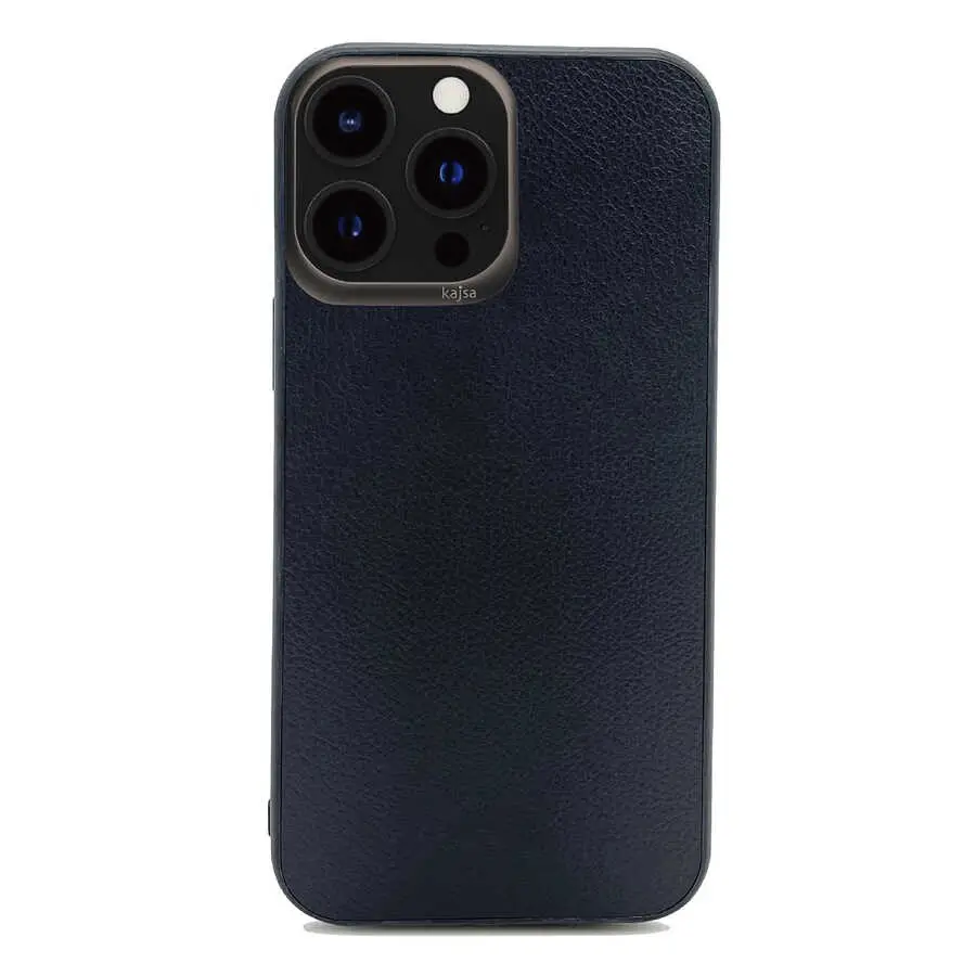 iPhone 13 Pro Max Hakiki Deri Kılıf - Kajsa Luxe Collection