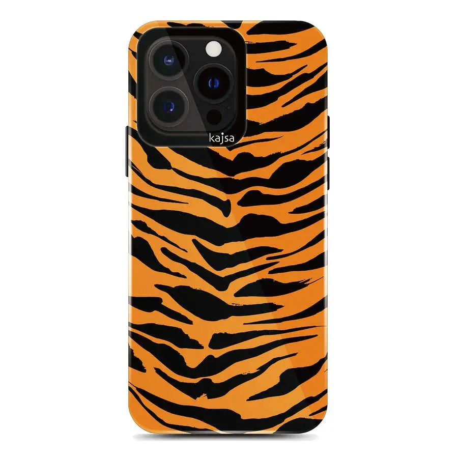 iPhone 13 Pro Max Leopar Desenli Arka Kapak - Kajsa Shield Plus Wild