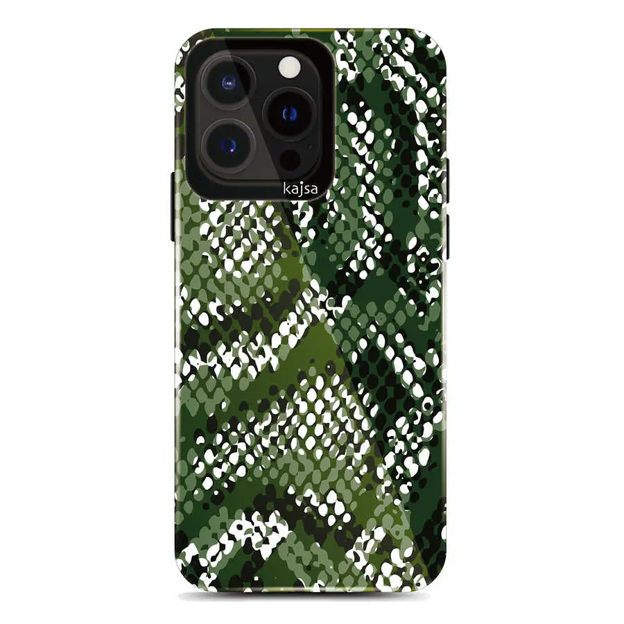 iPhone 13 Pro Max Leopar Desenli Arka Kapak - Kajsa Shield Plus Wild