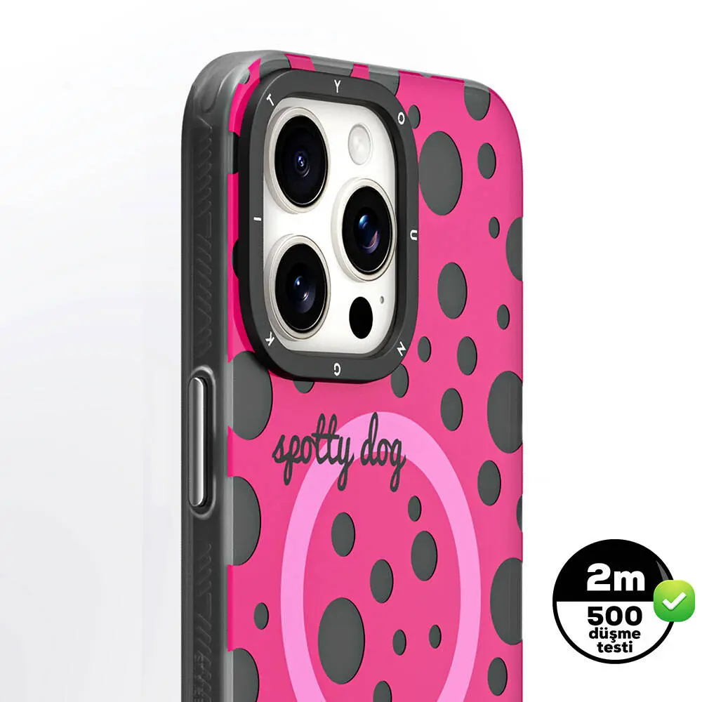 iPhone 13 Pro Max MagSafe Uyumlu Puantiyeli Kılıf - Youngkit Spots
