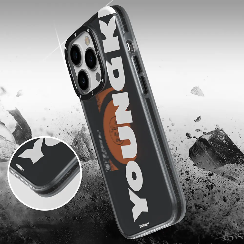 iPhone 13 Pro Max MagSafe Uyumlu Yazı Temalı Kılıf - Youngkit Binfen