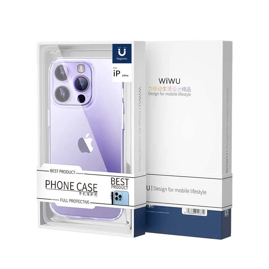 iPhone 13 Pro Max Şeffaf Airbag Tasarımlı Kılıf - Wiwu Concise