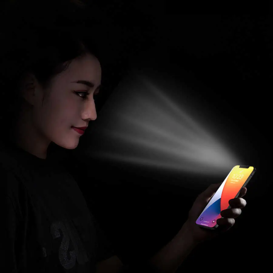 iPhone 13 Pro Max Ekran Koruyucu, 9H Alüminasilikat Cam - Wiwu iVista
