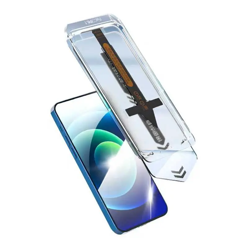 iPhone 13 Pro Max Temperli Cam Ekran Koruyucu - Zore Süper Fast Anti-Dust
