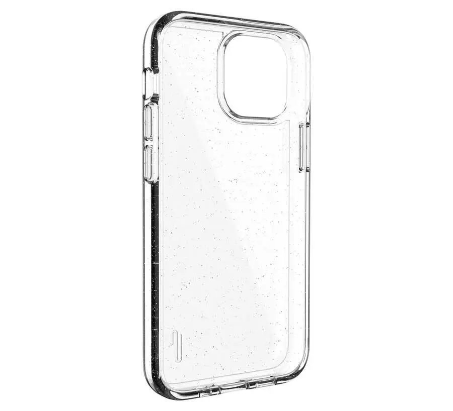 iPhone 13 Şeffaf Simli Kılıf - Ugly Rubber Vogue