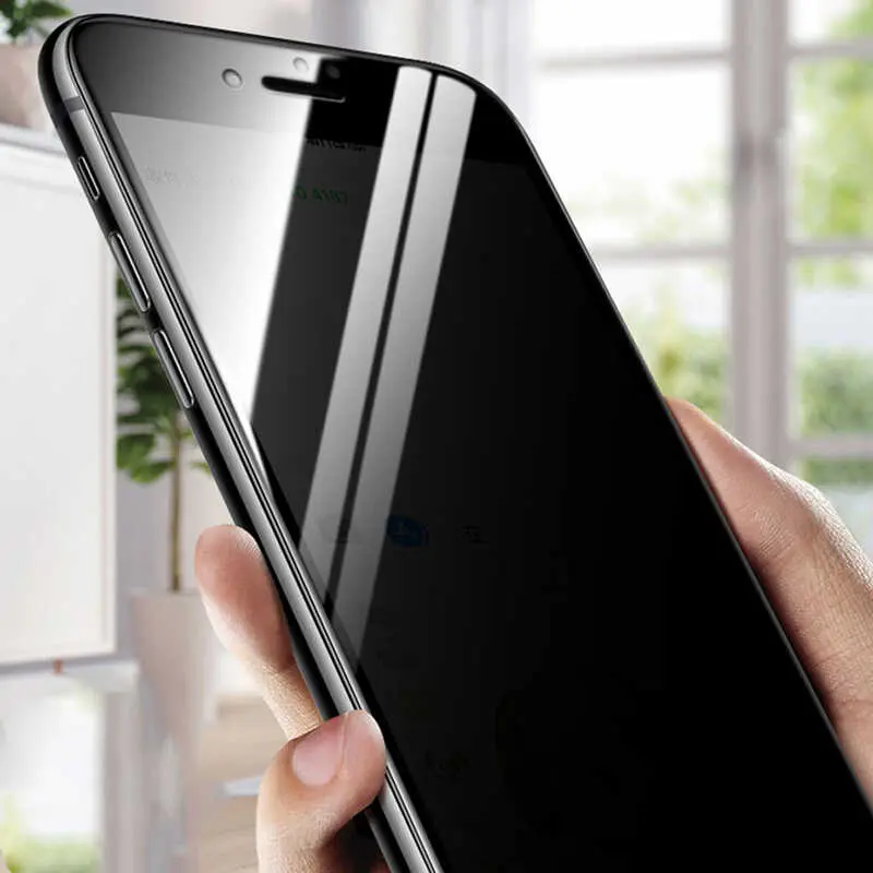 iPhone 6 Gizlilik Camlı Ekran Koruyucu - Davin 5D Privacy