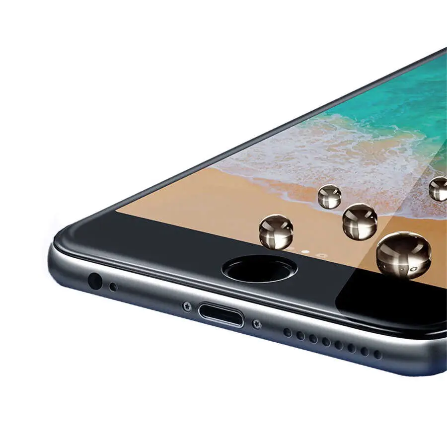 iPhone 7 Plus 5D Tam Kaplama Cam Ekran Koruyucu - Davin