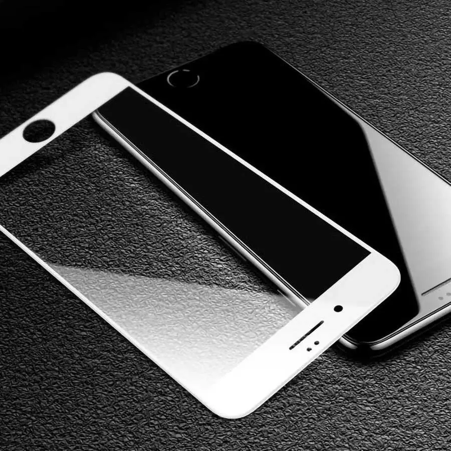 iPhone 7 Plus 5D Tam Kaplama Cam Ekran Koruyucu - Davin