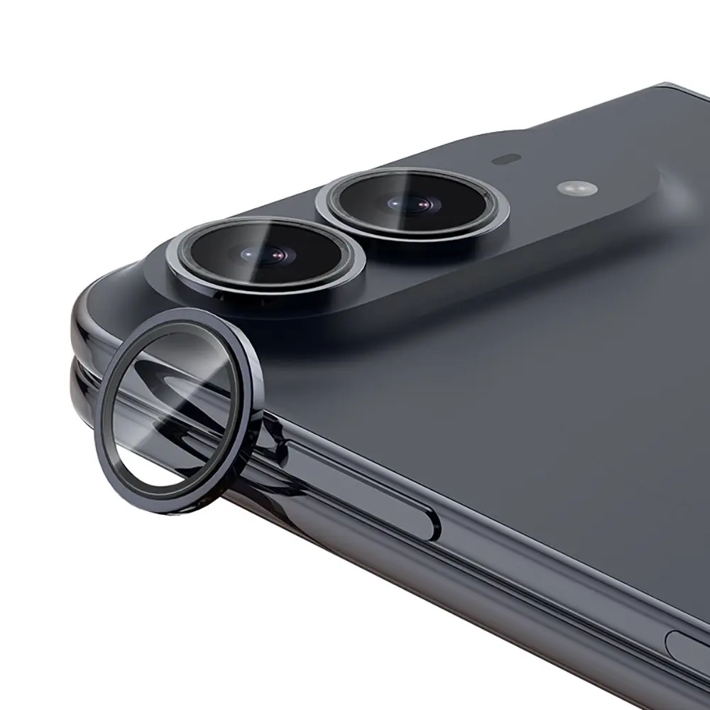 iPhone Duo 9H Kamera Lens Koruyucu, Kolay Uygulama Aparatlı - Benks OmniWarrior