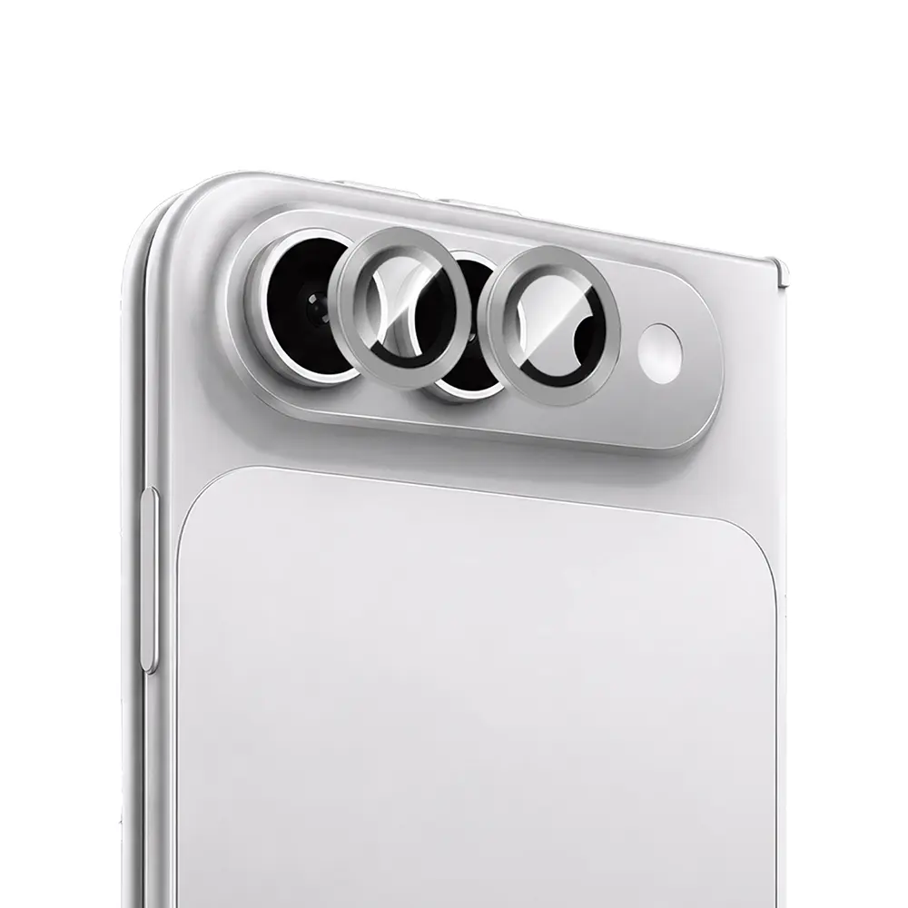 iPhone Duo Anti Reflective Kamera Lens Koruyucu - CaseWorld Alloy One-Piece