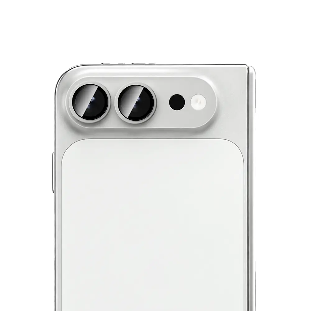 iPhone Duo Anti Reflective Kamera Lens Koruyucu - CaseWorld Alloy One-Piece