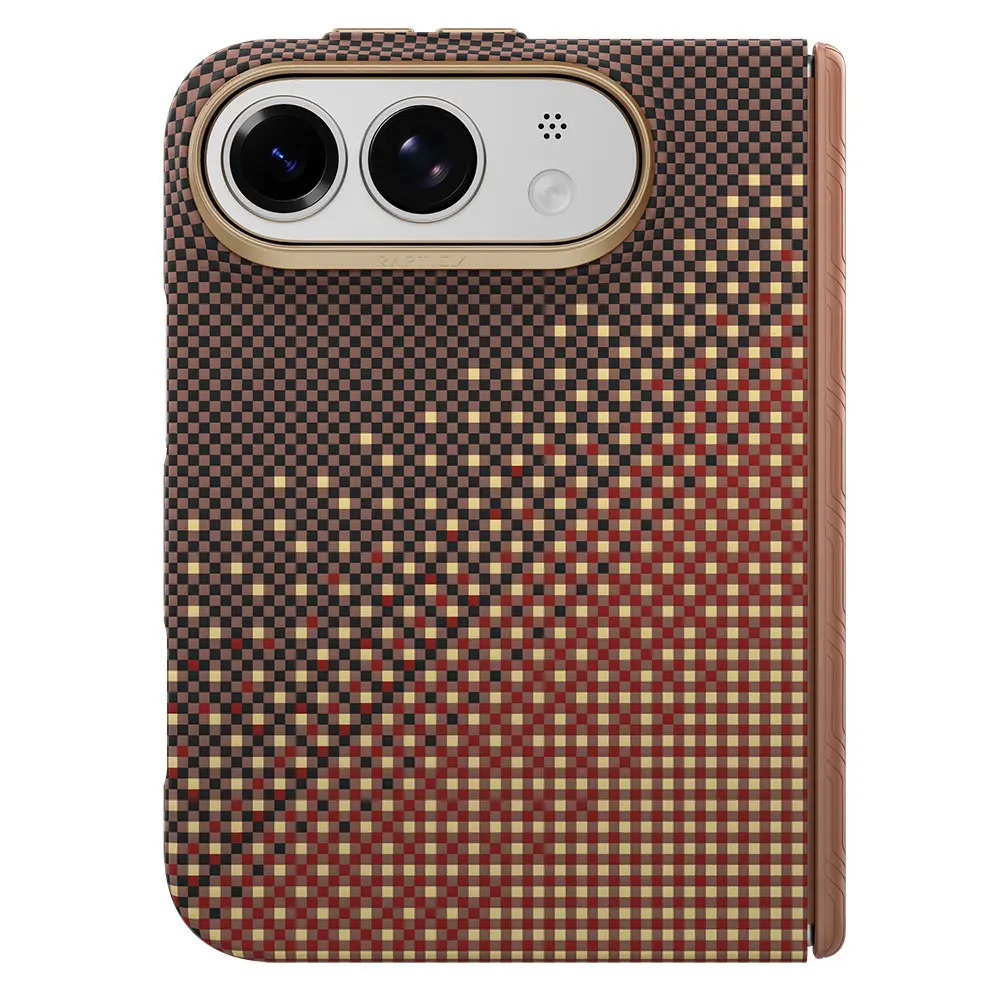 Apple iPhone Duo Kılıf M-safe Şarj Özellikli Raptic Aramid SkinPro Serenity Serisi Kapak