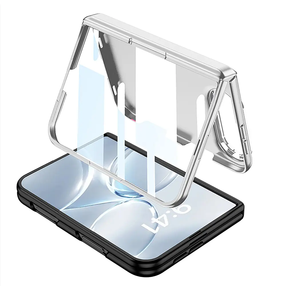 Apple iPhone Duo Kılıf M-safe Şarj Özellikli Zore Kıpta KPT-14 Sert PC Kapak