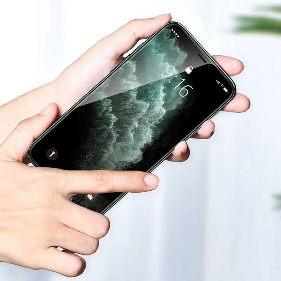 iPhone X Tam Kaplama 5D Cam Ekran Koruyucu - Davin
