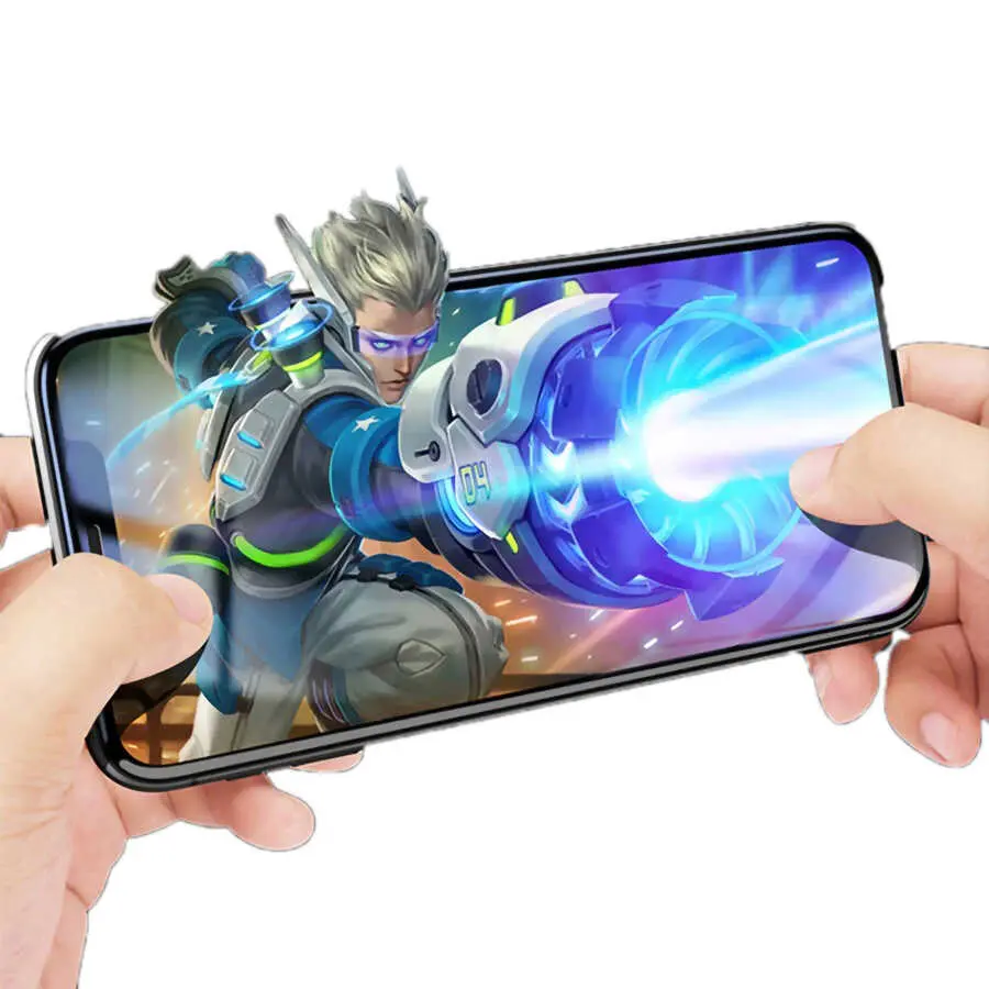 iPhone X Tam Kaplama 5D Cam Ekran Koruyucu - Davin
