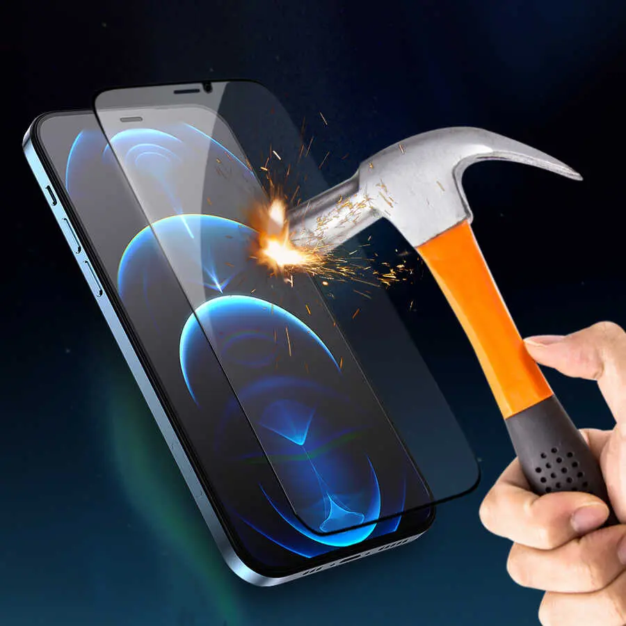 iPhone X Ekran Koruyucu, 9H Sertlik Alüminasilikat Cam - Wiwu iVista