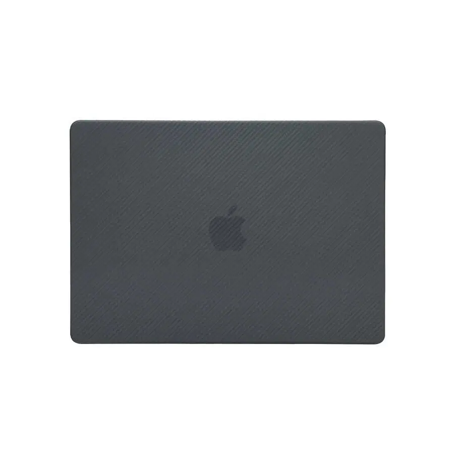 MacBook Air 13.3" Karbon Fiber Tasarımlı Koruyucu Kılıf - Zore MSoft