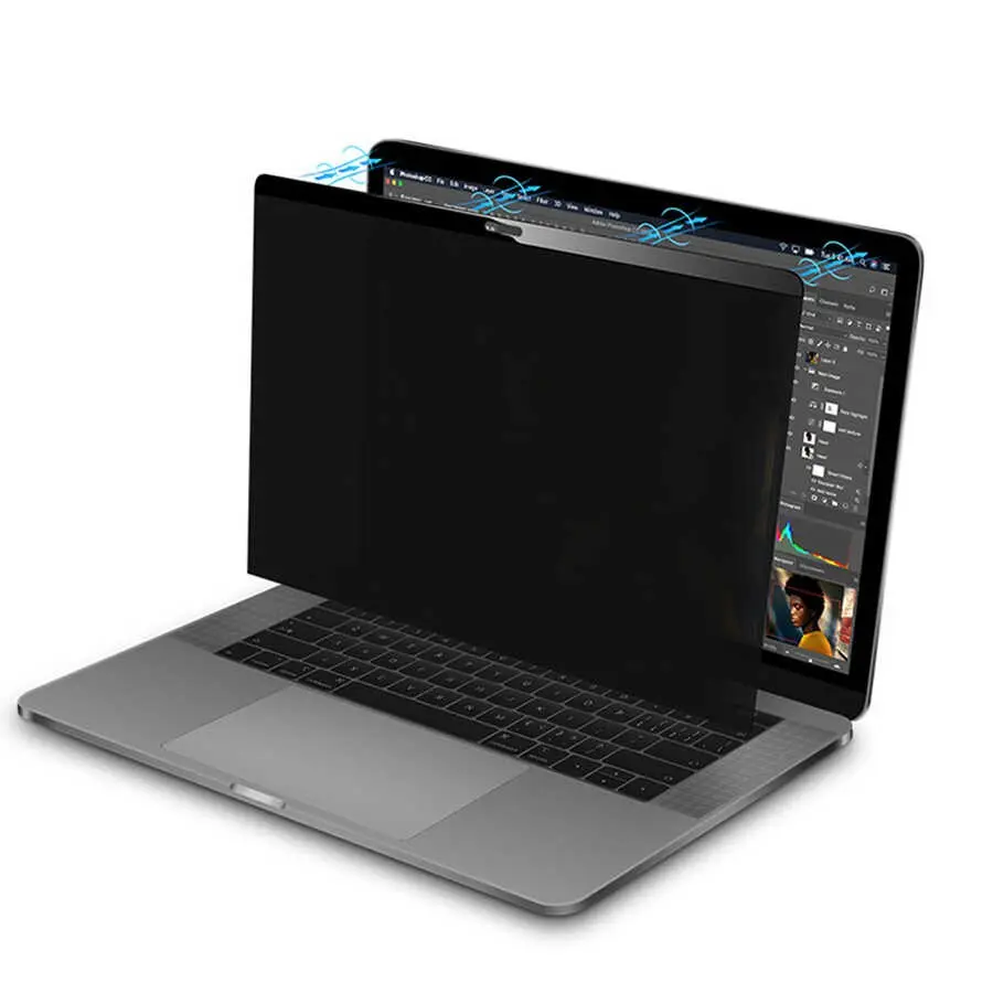 MacBook Pro 15" Retina Gizlilik Filtreli Ekran Koruyucu - Wiwu Privacy
