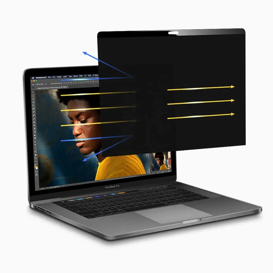 MacBook Pro 15" Retina Gizlilik Filtreli Ekran Koruyucu - Wiwu Privacy
